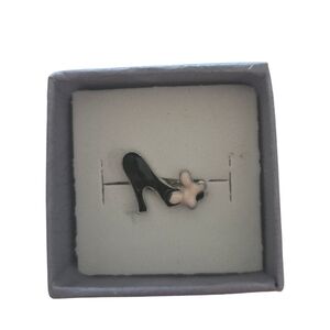 Adjustable‎ Black High Heel Kid's Ring (NWOT)